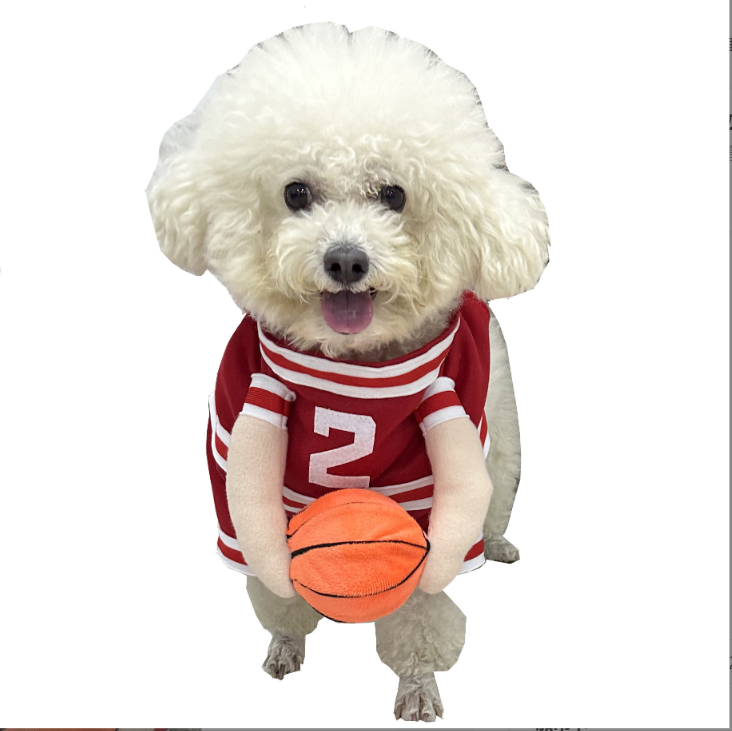 Pet Basketball Sports Uniform  Jersey Costume for Dogs